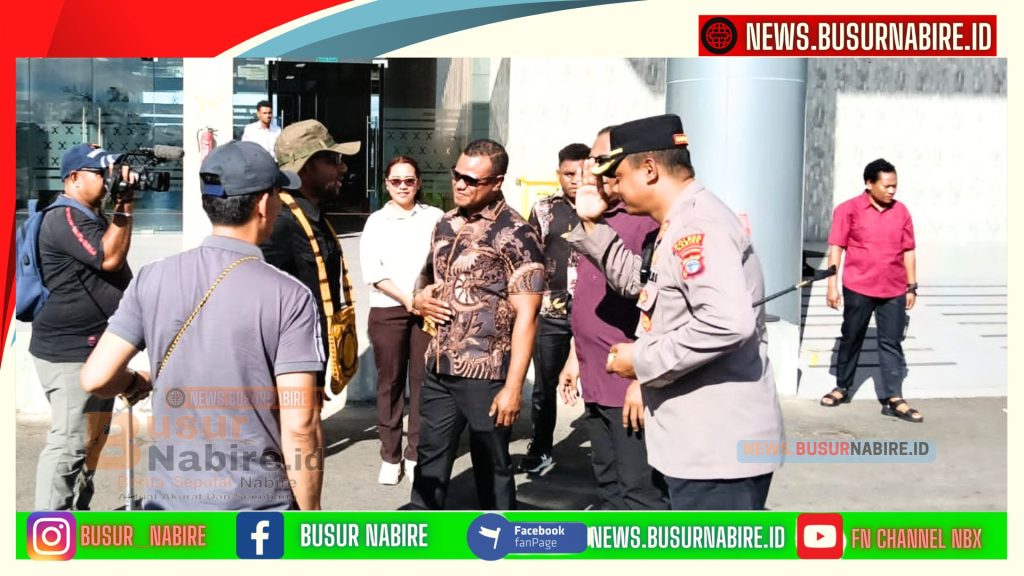 Momen Penting di Nabire: Kapolres Turun Langsung Sambut Anggota DPR RI, Pengamanan Super Ketat! (Humas Polres Nabire)