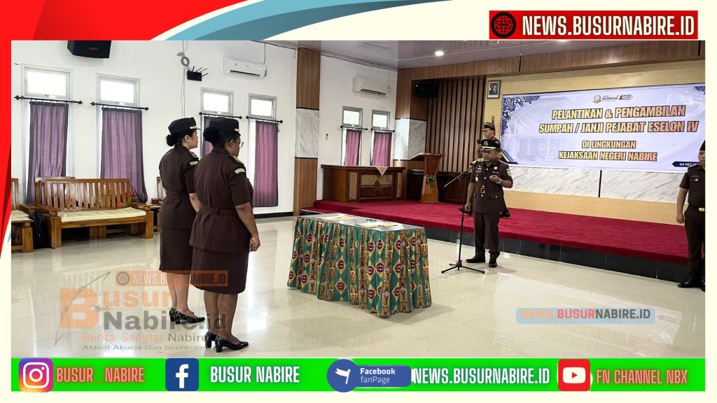 KAJATI Papua Promosikan Putri Asli Suku Mee Jadi Kasi Pidsus Kejari Nabire, Ini Sosoknya! (Foto: BusurNabire)