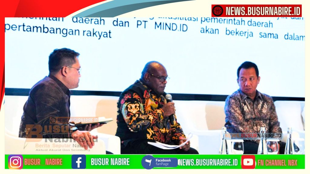 Gubernur Papua Tengah Paparkan Strategi Emas Hulu-Hilir di Jakarta (Foto: Humas Pemprov)
