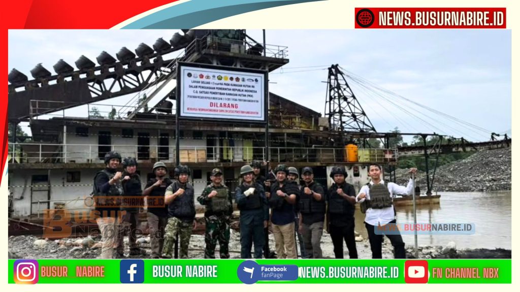 Geger! Tambang Ilegal Nabire Digulung Satgas Halilintar, Ekskavator hingga Kapal Disita Sumber :https://www.instagram.com/p/DX9ZsljmihG/?img_index=1