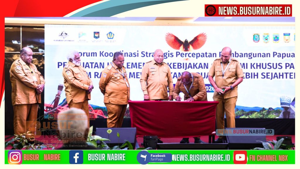 Dana Otsus Papua 2026 Melonjak, Pusat dan Daerah Sepakat Percepat Kesejahteraan Rakyat (Foto: Humas Pemprov)