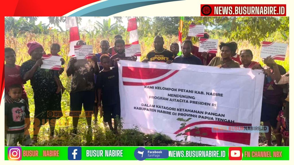 Polda Papua Tengah Turun Langsung ke Distrik Yaro dan Wanggar, Dorong Produktivitas Petani Jagung OAP (Foto: BusurNabire)