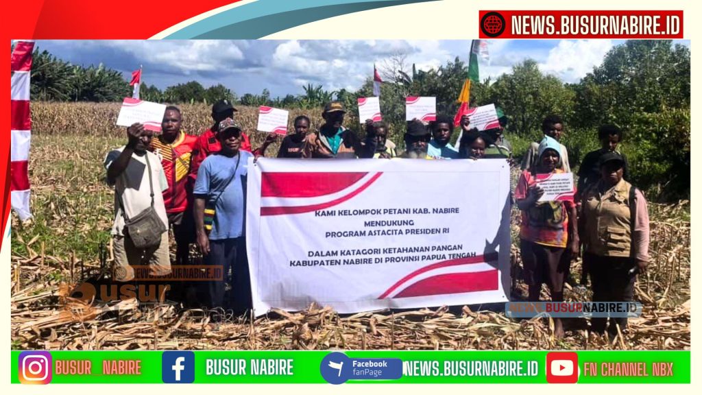 Polda Papua Tengah Turun Langsung ke Distrik Yaro dan Wanggar, Dorong Produktivitas Petani Jagung OAP (Foto: BusurNabire)