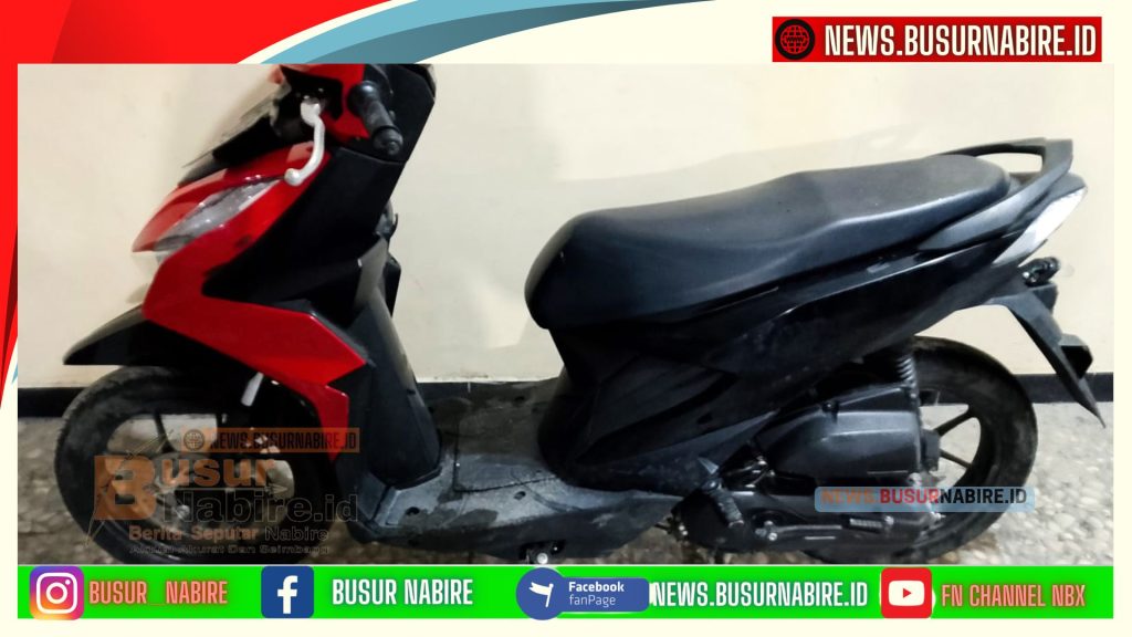 Polisi Tangkap Pelaku Curas di Nabire, Motor Korban Berhasil Diamankan (Foto: Humas Polres Nabire)