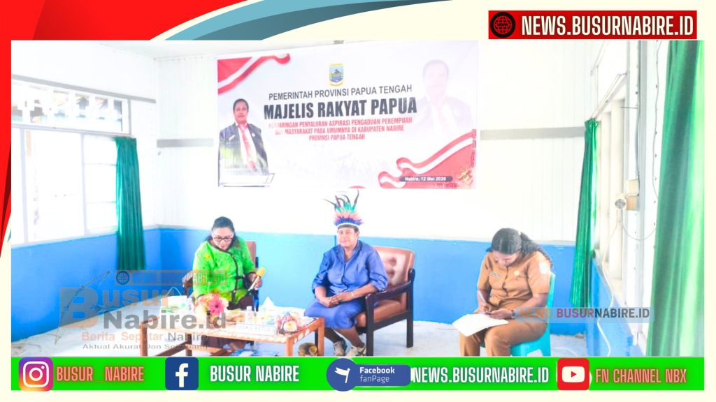 MRP Papua Tengah Serap Aspirasi Perempuan Papua di Nabire, Soroti Pendidikan, Kesehatan hingga Miras (Foto: BusurNabire)