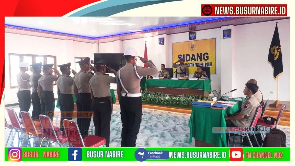 Terkuak, Penanganan Kasus Dogiyai 31 Maret Berujung Pemecatan Empat Personel Polisi (Foto: Humas Polda Papua Tengah )