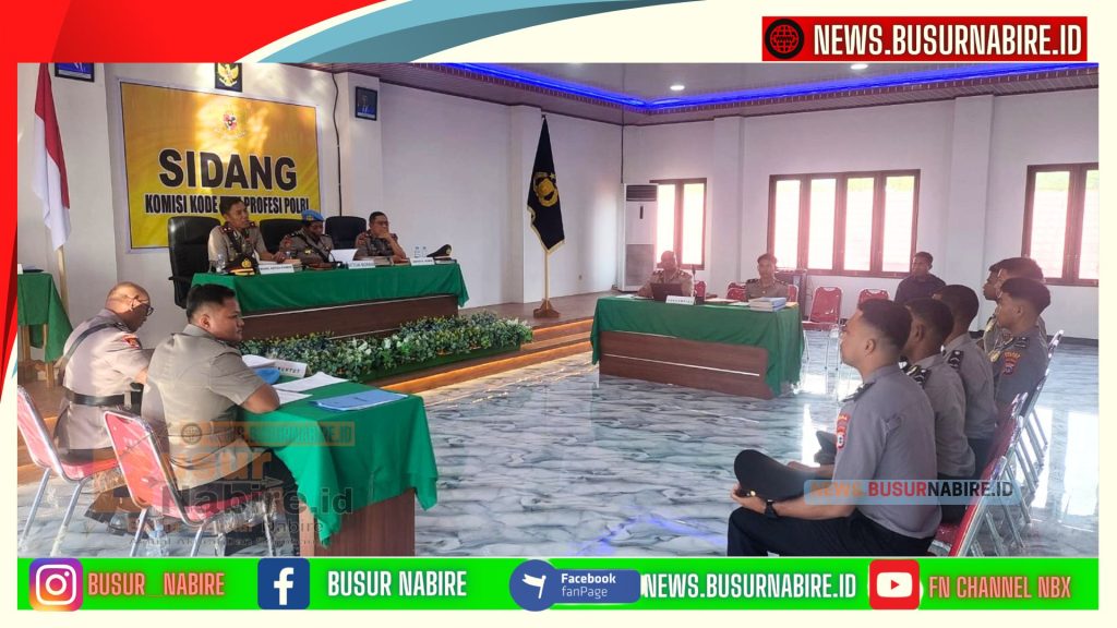 Terkuak, Penanganan Kasus Dogiyai 31 Maret Berujung Pemecatan Empat Personel Polisi (Foto: Humas Polda Papua Tengah )