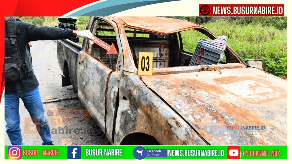 Polda Papua Tengah Bongkar DPO Pembakaran Mobil Dogiyai, Pelaku Akui Aksi Brutal (Foto: Polda Papua Tengah)