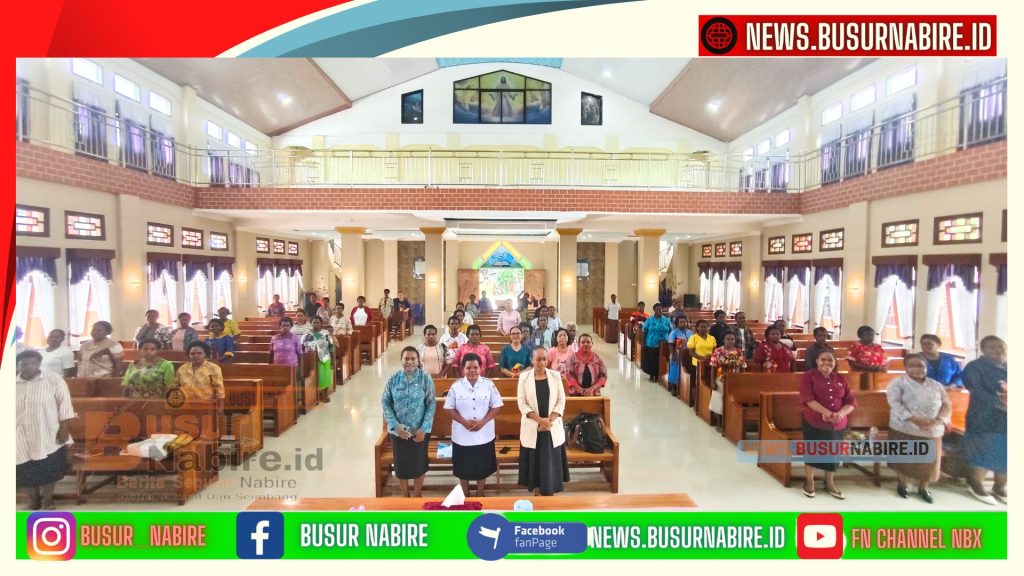Nurhaidah Nawipa Resmi Membuka Seminar Parenting PKK Papua Tengah di Nabire (Foto: BusurNabire)