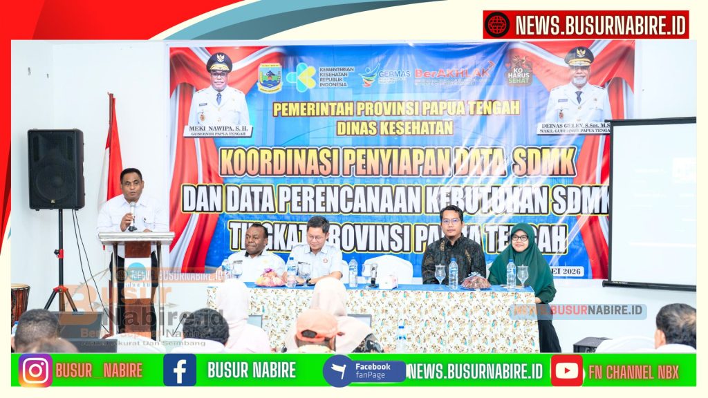 Papua Tengah Menata Masa Depan Kesehatan Lewat Data dan Teknologi Terpadu (Foto: Humas Pemprov)