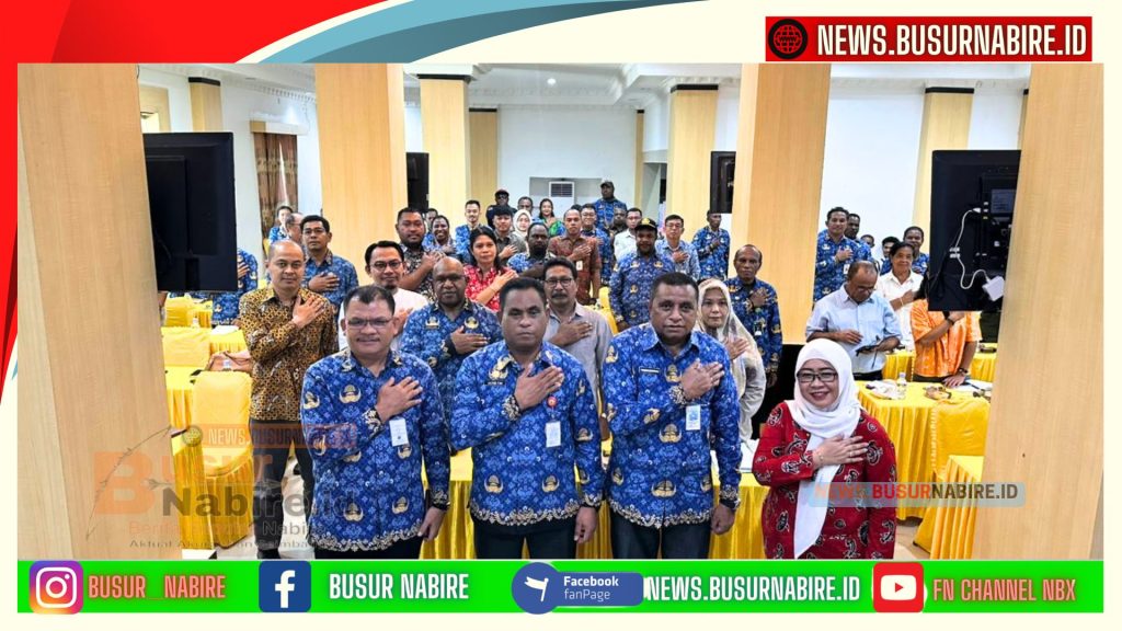 Rapat Koordinasi Pengelolaan Ekosistem Mangrove dalam Kelompok Kerja Mangrove Daerah (KKMD) Provinsi Papua Tengah Tahun 2026 (Foto: Humas Pemprov)