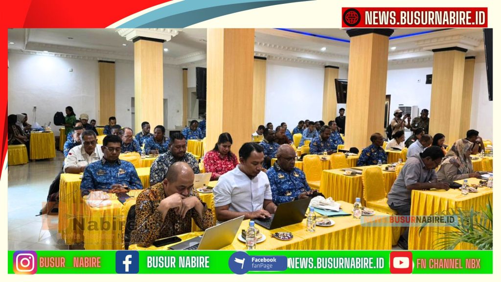 Rapat Koordinasi Pengelolaan Ekosistem Mangrove dalam Kelompok Kerja Mangrove Daerah (KKMD) Provinsi Papua Tengah Tahun 2026 (Foto: Humas Pemprov)