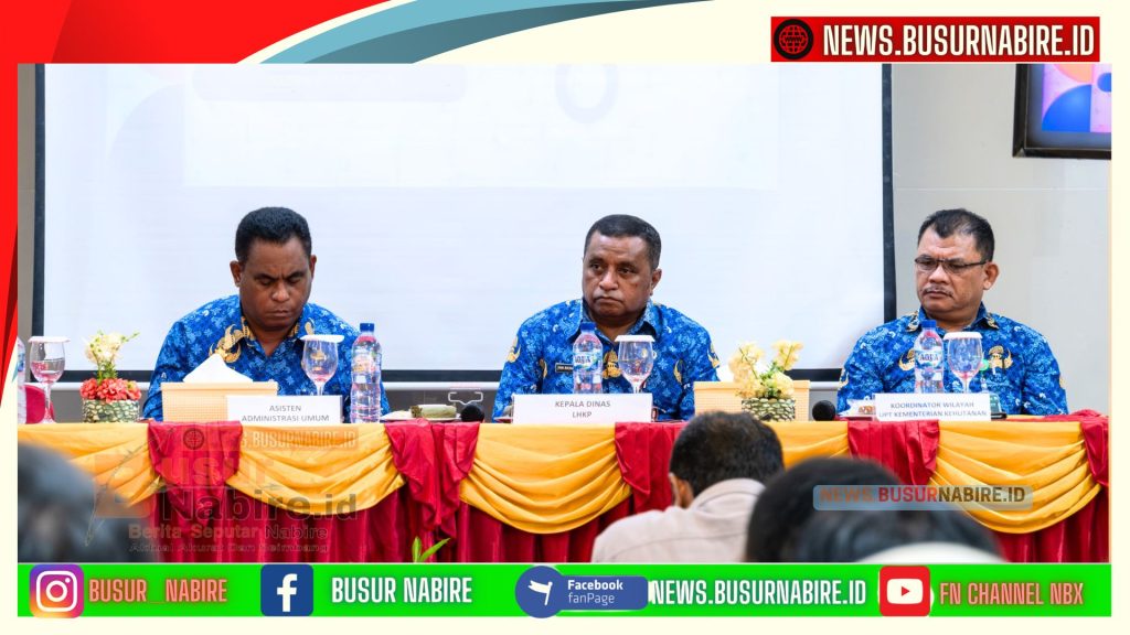 Rapat Koordinasi Pengelolaan Ekosistem Mangrove dalam Kelompok Kerja Mangrove Daerah (KKMD) Provinsi Papua Tengah Tahun 2026 (Foto: Humas Pemprov)