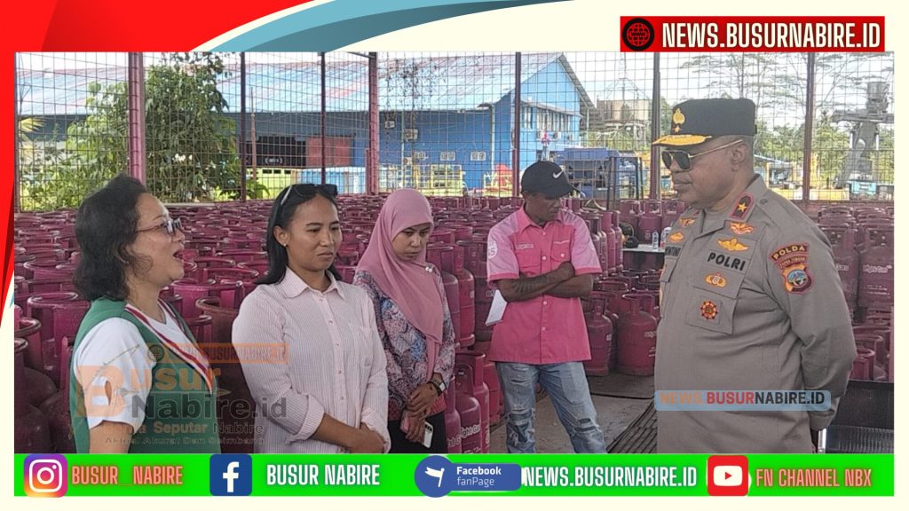 Pengawasan Ketat Kapolda Papua Tengah Pastikan Stabilitas LPG Mimika Tanpa Kelangkaan (Foto: Humas Polda Papua tengah)
