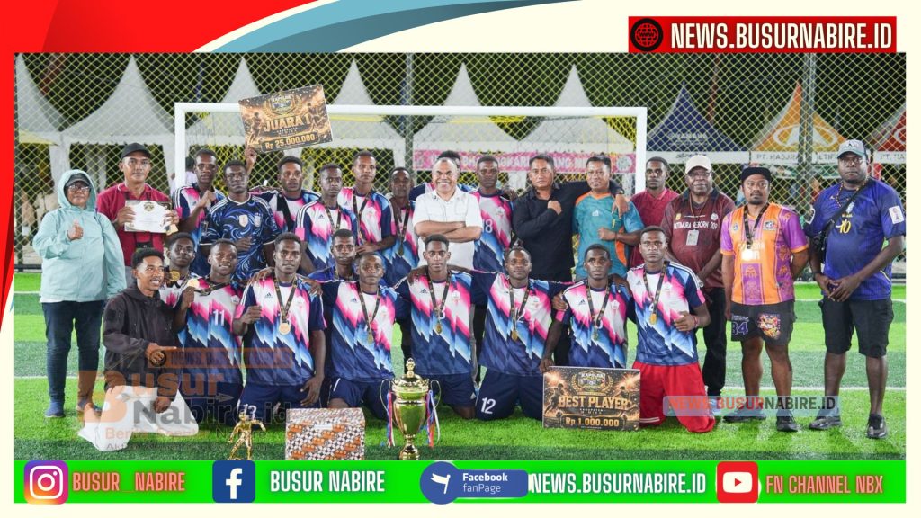 SMAN 3 Kokonao Juara Mini Soccer Kapolda Papua Tengah Cup, Bukti Anak Pesisir Mimika Bisa Ukir Prestasi (Foto: Istimewa)