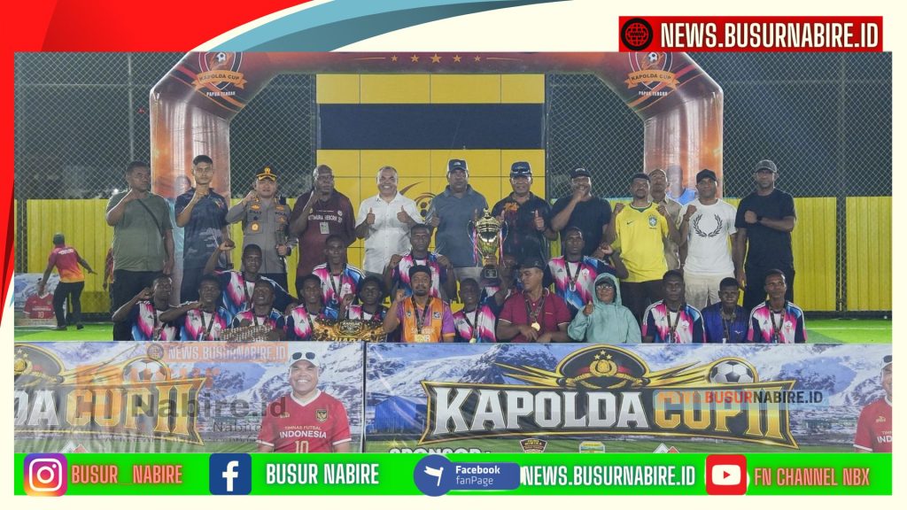 SMAN 3 Kokonao Juara Mini Soccer Kapolda Papua Tengah Cup, Bukti Anak Pesisir Mimika Bisa Ukir Prestasi (Foto: Istimewa)