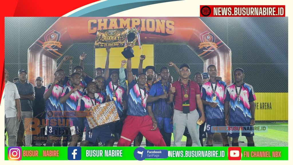 SMAN 3 Kokonao Juara Mini Soccer Kapolda Papua Tengah Cup, Bukti Anak Pesisir Mimika Bisa Ukir Prestasi (Foto: Istimewa)