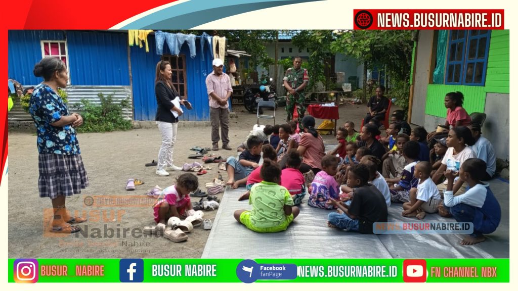 Kodim 1705/Nabire Salurkan Bantuan Pendidikan, Dorong Anak Papua Tengah Raih Masa Depan Gemilang (Foto: Istimewa)
