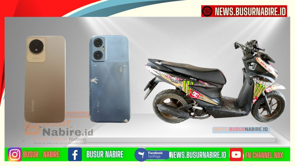 Terungkap Cepat, Polisi Nabire Ringkus Dua Pelaku Curanmor Saat Modifikasi Motor Curian (Foto: HUmas Polres Nabire)