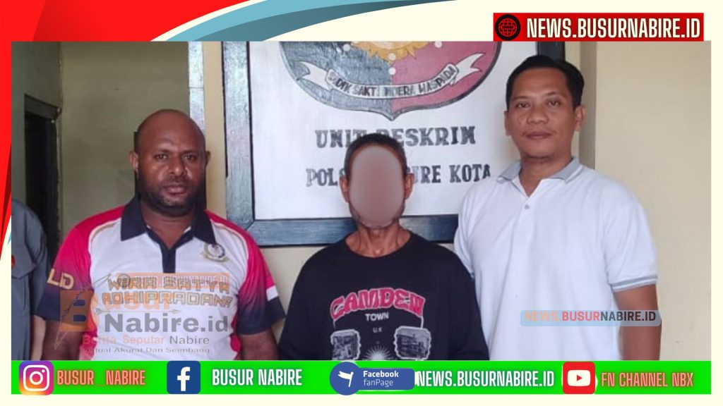 Polisi Limpahkan Tersangka Penganiayaan Kapak ke Kejari Nabire