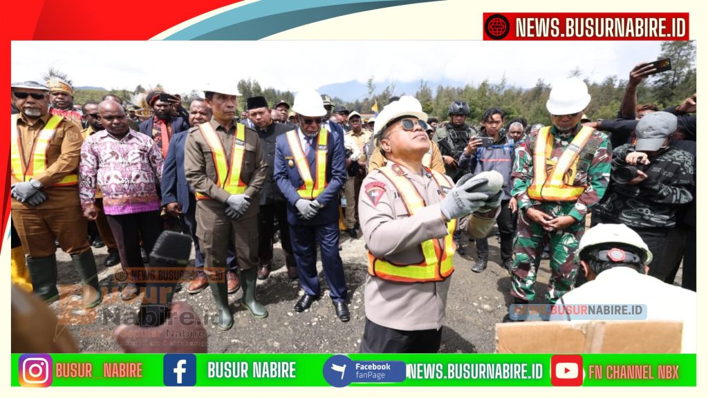 Kapolda Papua Tengah Puji Gebrakan Elvis Tabuni, Pembangunan Puncak Dinilai Makin Nyata (Foto: Istimewa)