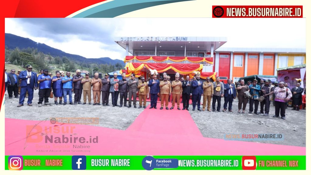 Meki Nawipa Resmikan Era Baru Puncak, Groundbreaking Kantor dan Guest House (Foto: Istimewa)