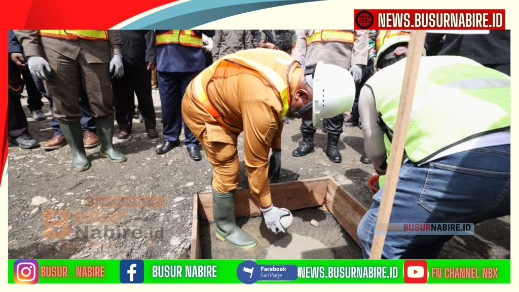 Meki Nawipa Resmikan Era Baru Puncak, Groundbreaking Kantor dan Guest House (Foto: Istimewa)