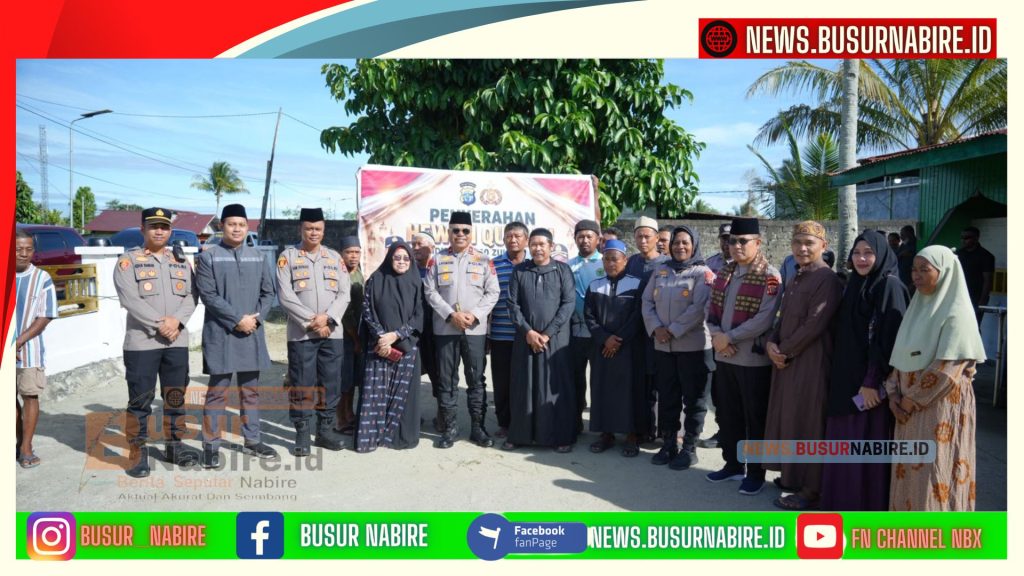 Kapolda Papua Tengah Tebar Kurban Idul Adha, Perkuat Persatuan dan Kepedulian di Nabire (Foto: Humas POlda Papua tengah)