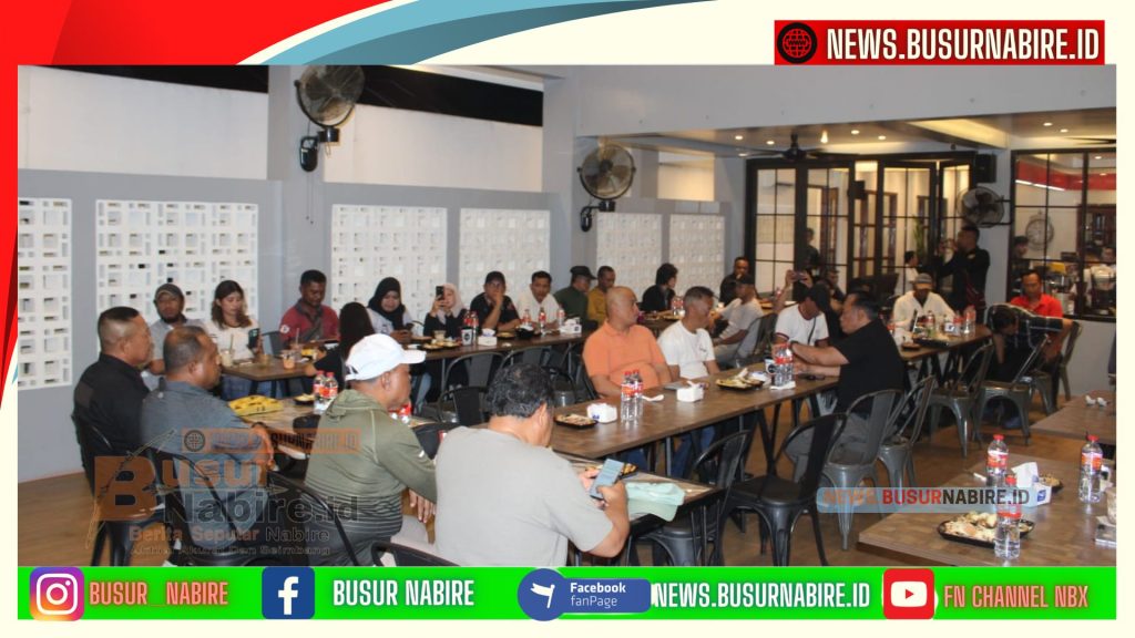 Kapolda Papua Tengah Perkuat Sinergi Bersama Wartawan (Foto: BusurNabire)