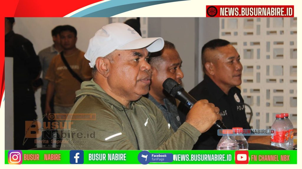 Kapolda Papua Tengah Perkuat Sinergi Bersama Wartawan (Foto: BusurNabire)