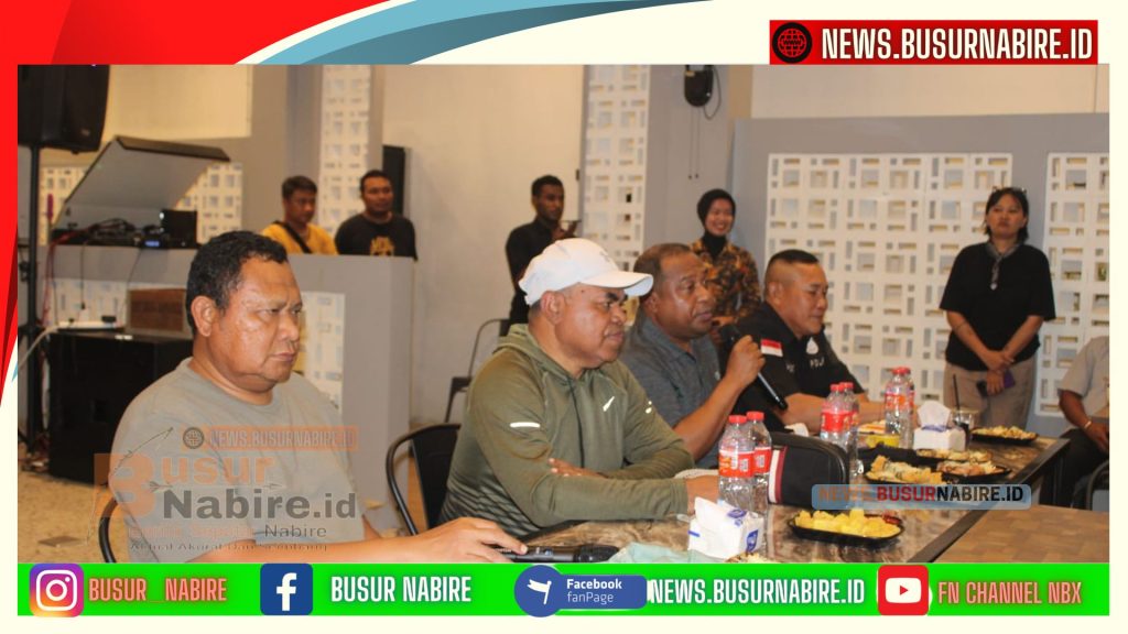 Kapolda Papua Tengah Perkuat Sinergi Bersama Wartawan (Foto: BusurNabire)