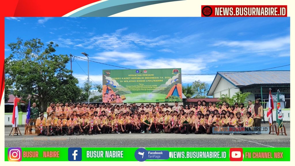 Persami KKRI 2026 di Nabire Cetak 160 Generasi Tangguh Siap Sambut Indonesia Emas 2045" (Foto: BusurNabire)