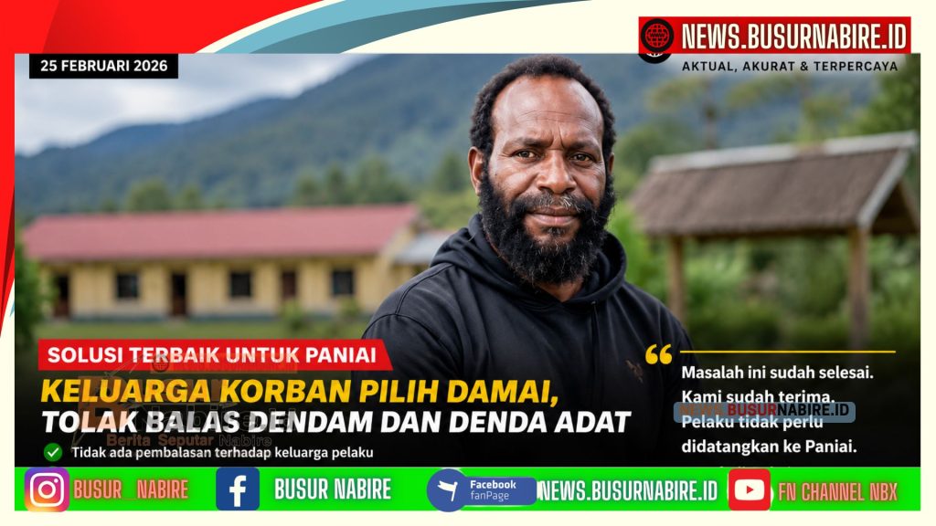 Keluarga Korban Aleksander Gobai Sepakat Berdamai Demi Cegah Konflik Sosial (Foto: Istimewa)