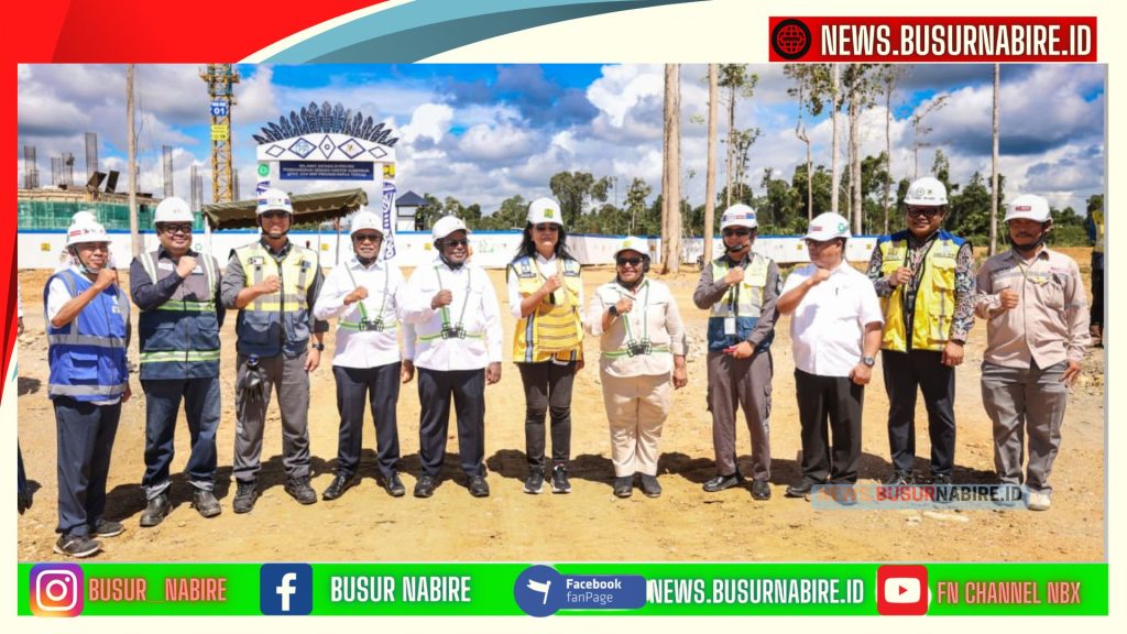 Wamen PU Apresiasi, Pembangunan Kantor Gubernur Papua Tengah Capai Progres Positif (Foto: HUmas Pemprov)