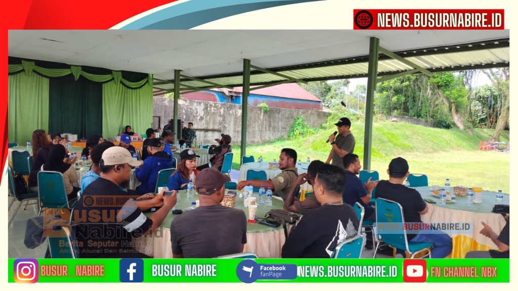 Coffee Morning Kodim 1705/Nabire Bersama Pers, Perkuat Sinergi dan Kemitraan Strategis (Foto: BusurNabire)