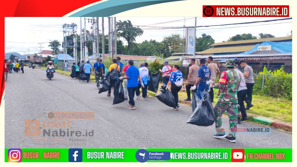 Grebek Sampah di Hari Lingkungan Hidup, Kepala DLH Nabire: Jangan Wariskan Alam yang Rusak