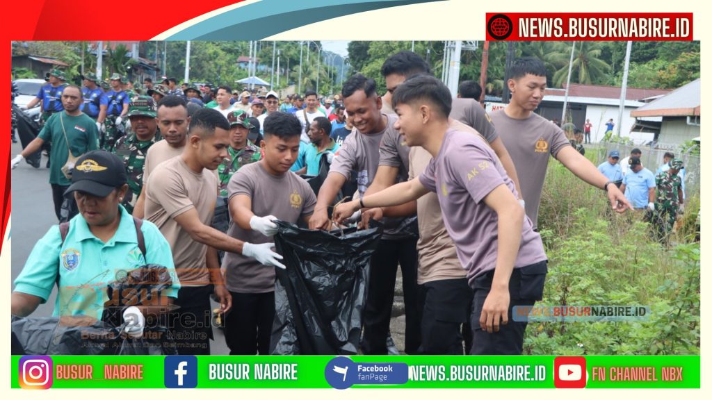 Polres Nabire Gaungkan Aksi Nyata Hari Lingkungan Hidup Sedunia 2026, Ajak Warga Jaga Alam Papua Tengah (Foto: BusurNabire)