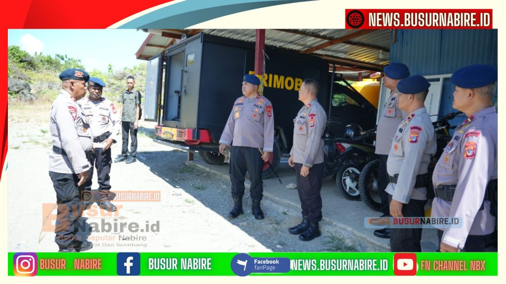 Kapolda Papua Tengah Tinjau Mako Brimob di Nabire, Pastikan Kesiapan Personel dan Infrastruktur Pendukung (Foto: Humas Polda Papua Tengah )