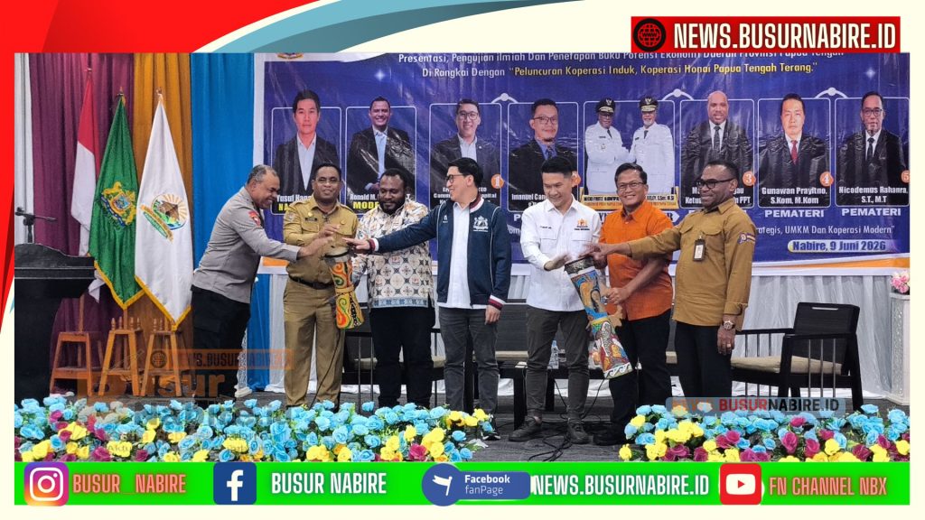 Victor Fun Tegaskan Potensi Ekonomi Papua Tengah, Investasi dan Koperasi Diperkuat Berkelanjutan (Foto: BusurNabire)