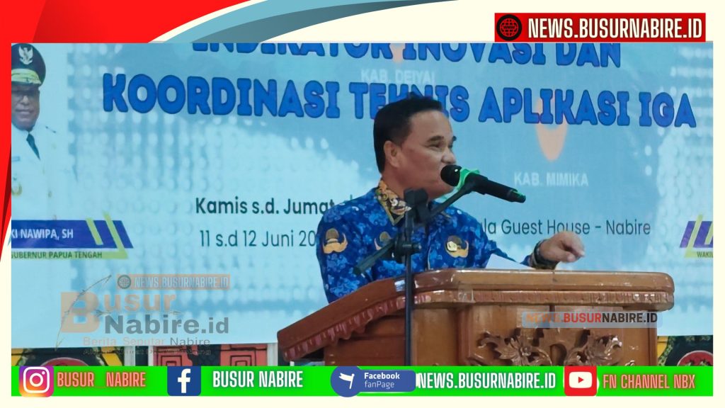Papua Tengah Dorong Satu OPD Satu Inovasi, Bimtek IGA 2026 Resmi Digelar di Nabire (Foto: BusurNabire)
