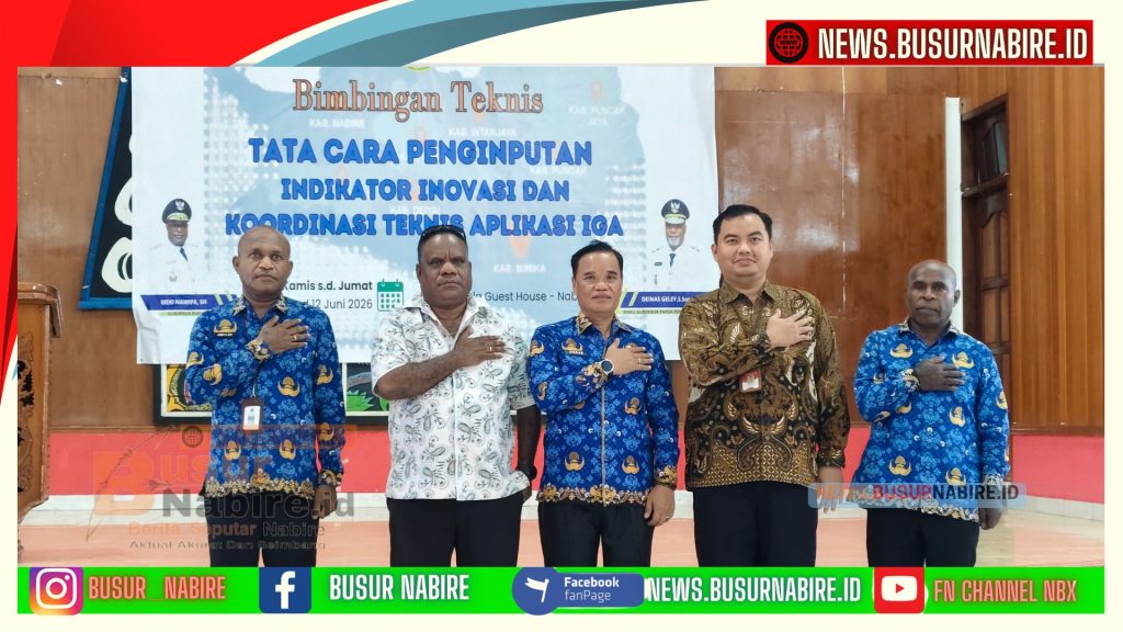 Papua Tengah Dorong Satu OPD Satu Inovasi, Bimtek IGA 2026 Resmi Digelar di Nabire (Foto: BusurNabire)