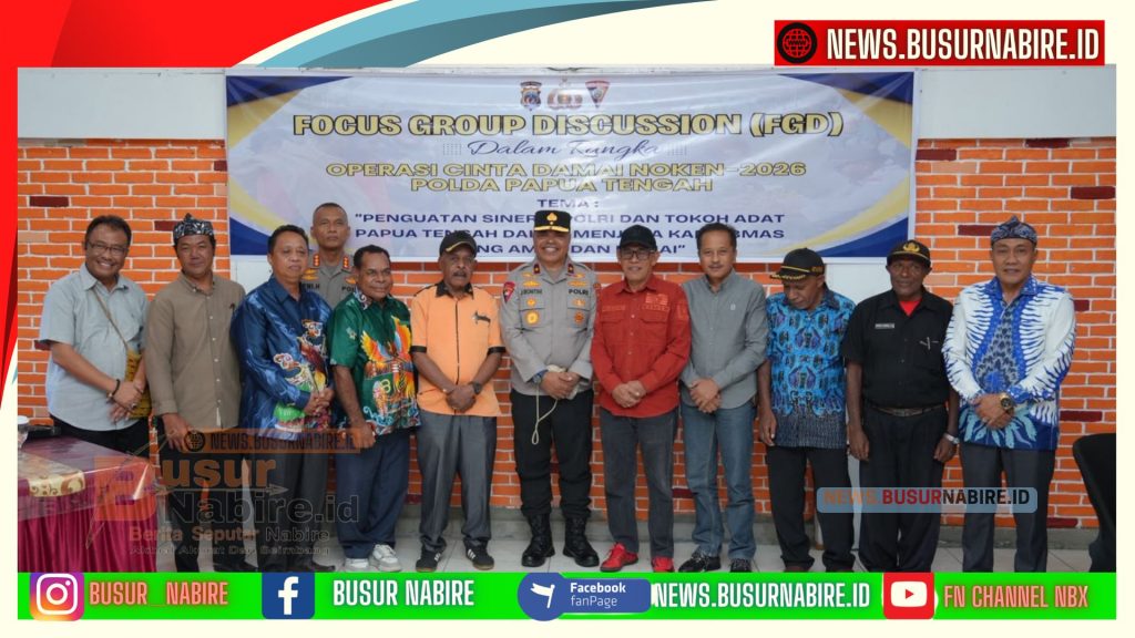 Kapolda Papua Tengah Serap Aspirasi Tokoh Adat dan Agama (Humas Polda)