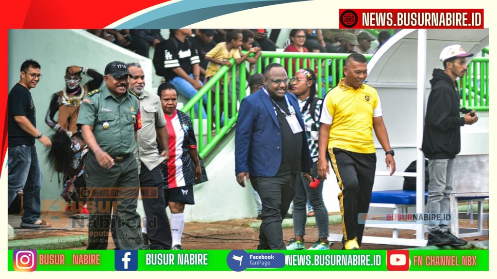 Henes Sondegau Apresiasi Turnamen Mini Soccer Kapolda Cup III (Foto: Henez)