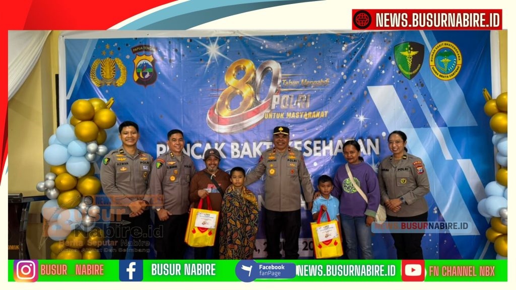 Spektakuler! Polda Papua Tengah Layani Ratusan Warga Mimika Lewat Bakti Kesehatan Gratis (Foto: Humas Polda Papua tengah)