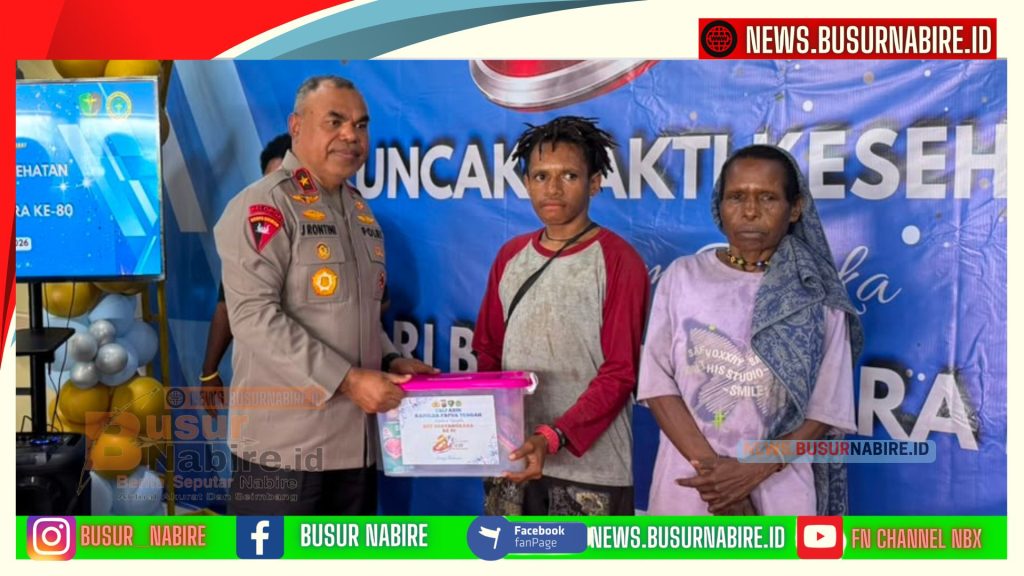 Spektakuler! Polda Papua Tengah Layani Ratusan Warga Mimika Lewat Bakti Kesehatan Gratis (Foto: Humas Polda Papua tengah)
