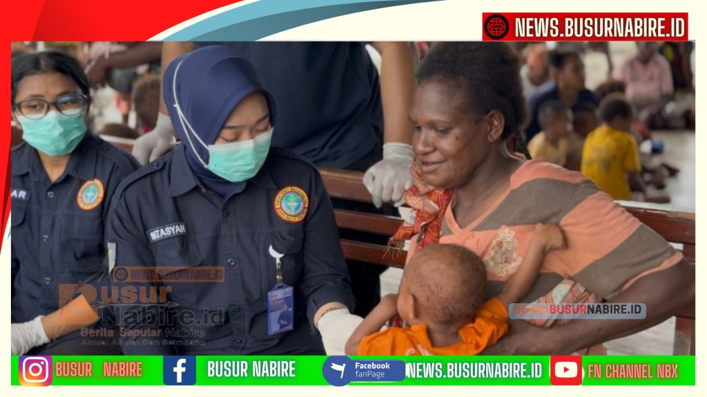 Spektakuler! Polda Papua Tengah Layani Ratusan Warga Mimika Lewat Bakti Kesehatan Gratis (Foto: Humas Polda Papua tengah)