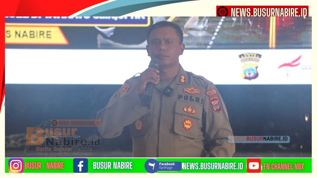 Kapolres Nabire Resmi Buka Turnamen Mobile Legends Kapolres Cup, Dorong Lahirnya Talenta E-Sport Papua Tengah (Foto: BusurNabire)