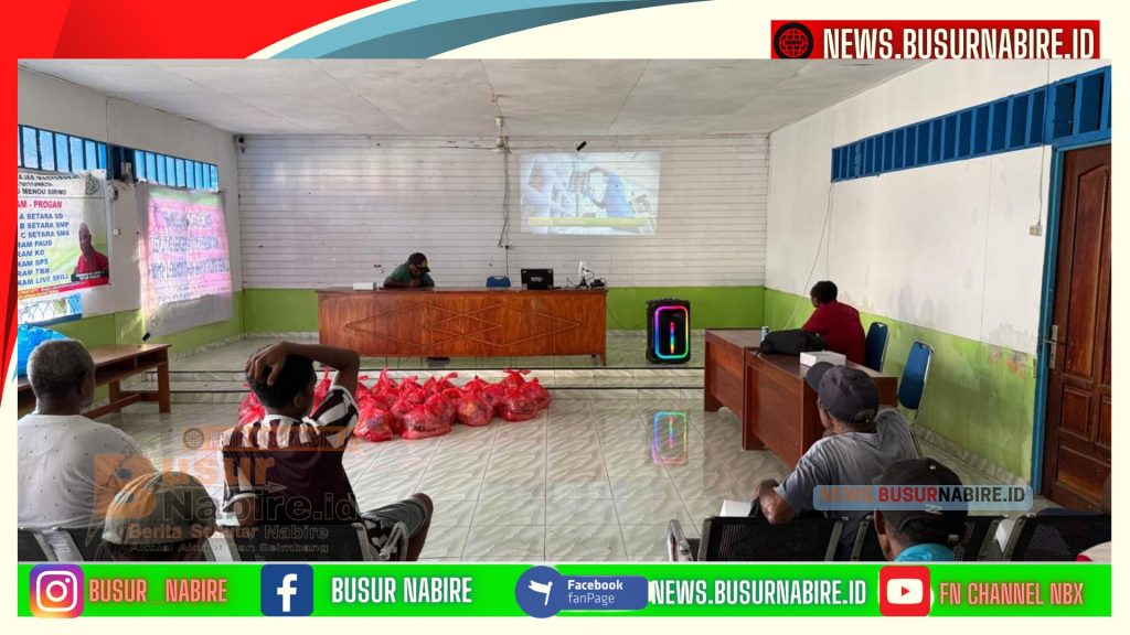 Kepala Suku Nayak Ajak Warga Nabire Jaga Kamtibmas, Perkuat Persatuan Papua (Foto: BusurNabire)