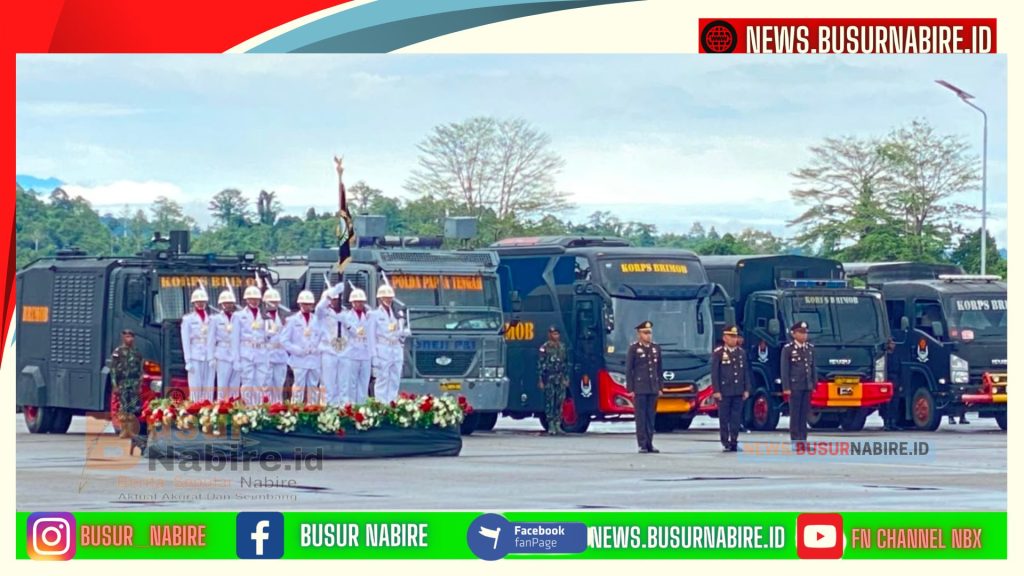 Peringatan Hari Bhayangkara ke-80, Kapolda Papua Tengah Sampaikan Pesan Penting Presiden (Foto: BusurNabire)