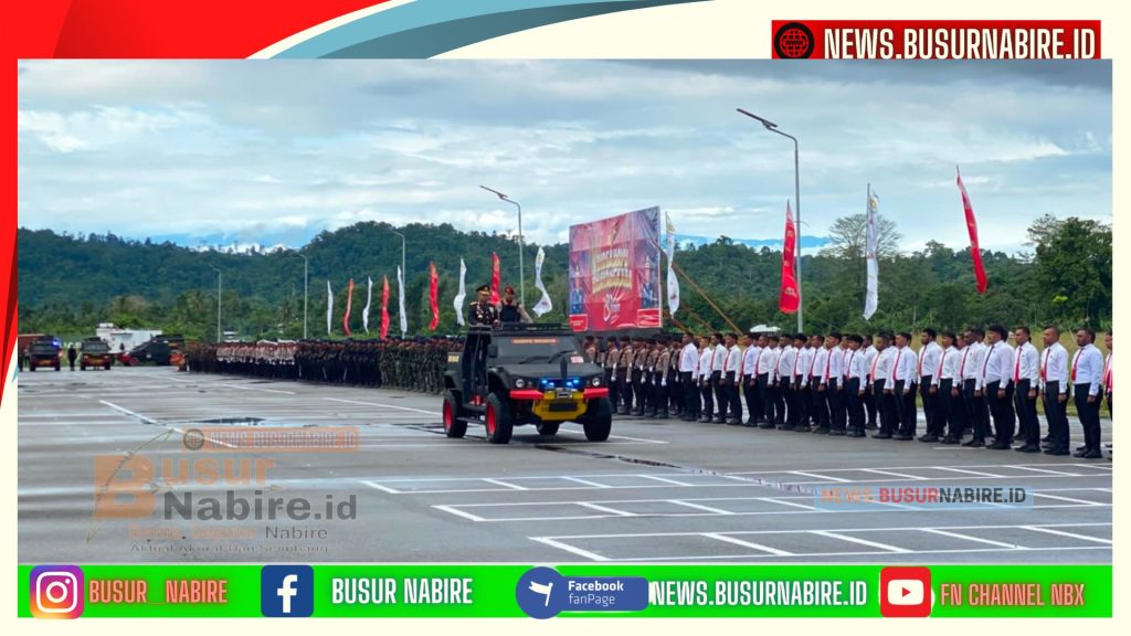 Peringatan Hari Bhayangkara ke-80, Kapolda Papua Tengah Sampaikan Pesan Penting Presiden (Foto: BusurNabire)